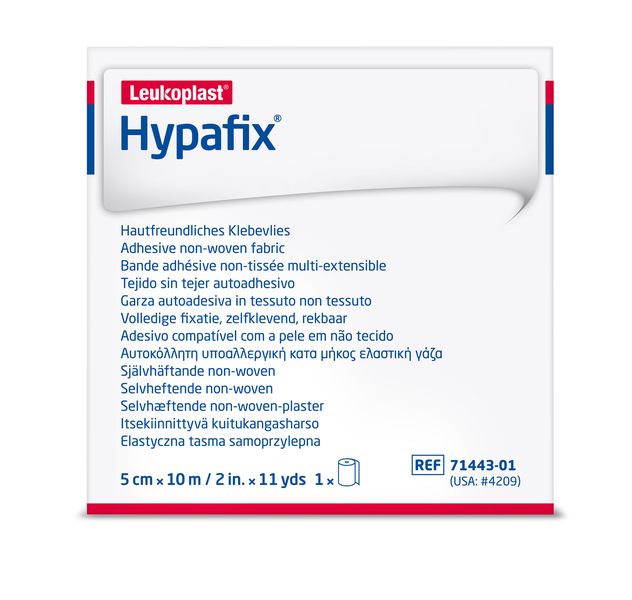 Hypafix Dressing Fixation, 5cm x 10m, 1 Roll