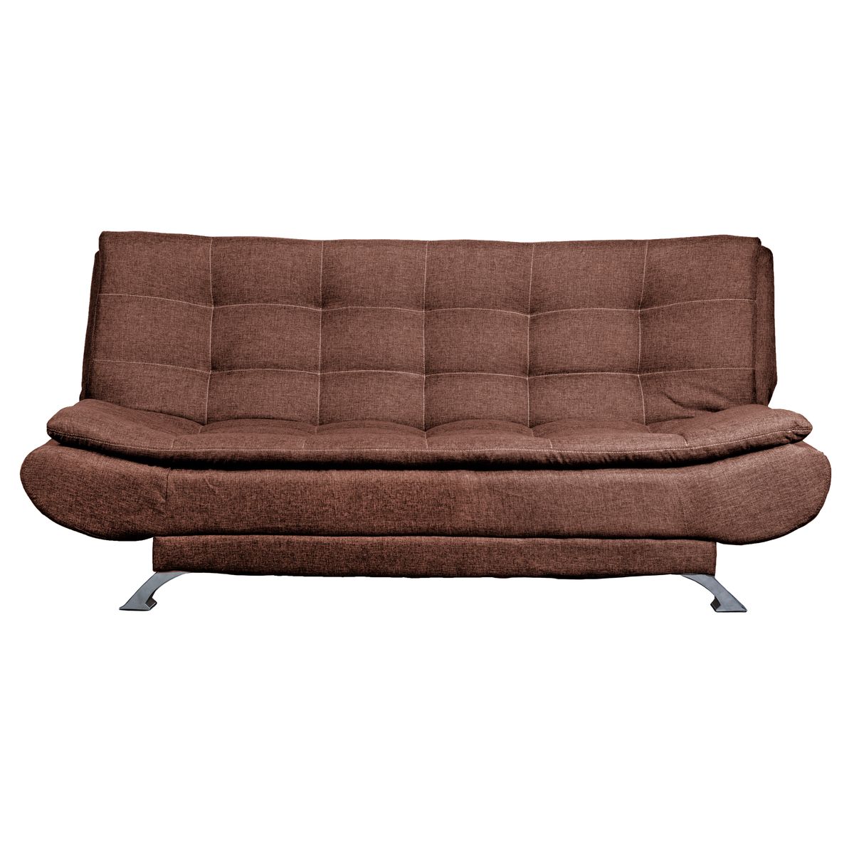 Echo Home Modern Foldable Fabric Sleeper Couch Sofa Bed 3 Seater