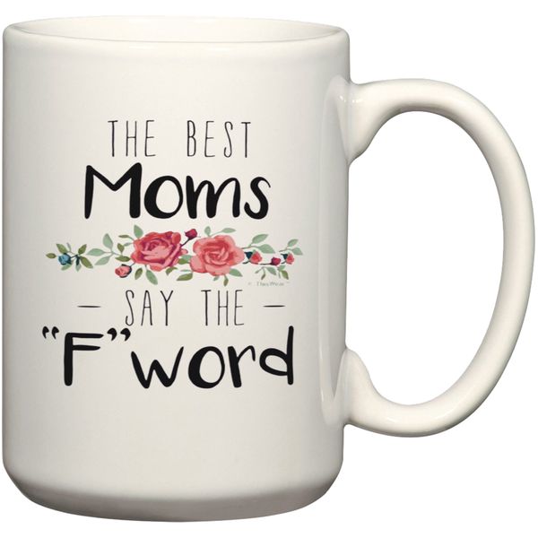 The Best Moms Gift Coffee Mug (15Oz Jumbo Size)