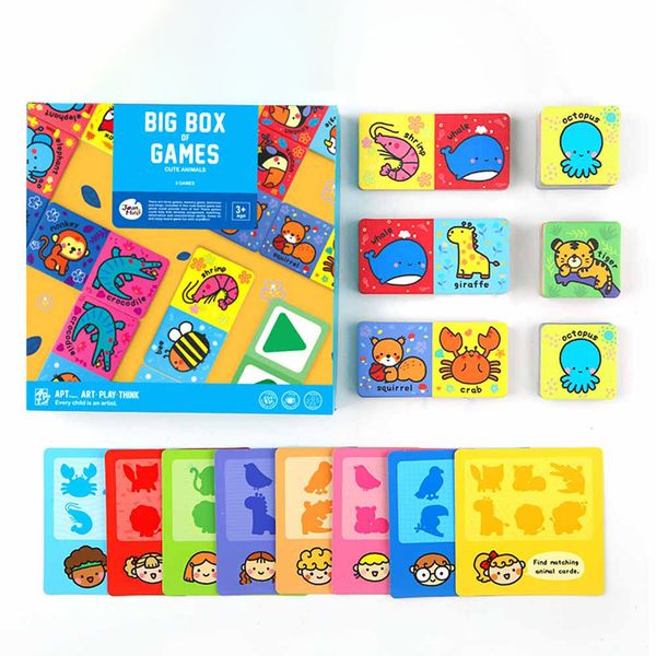 Jar Meló - My First Educational Game Set - 3-in-1 Memory, Dominoes &amp; Bingo