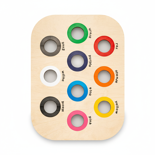 Kids Montessori Sensory Counting Board Wooden Educational Learning Toy