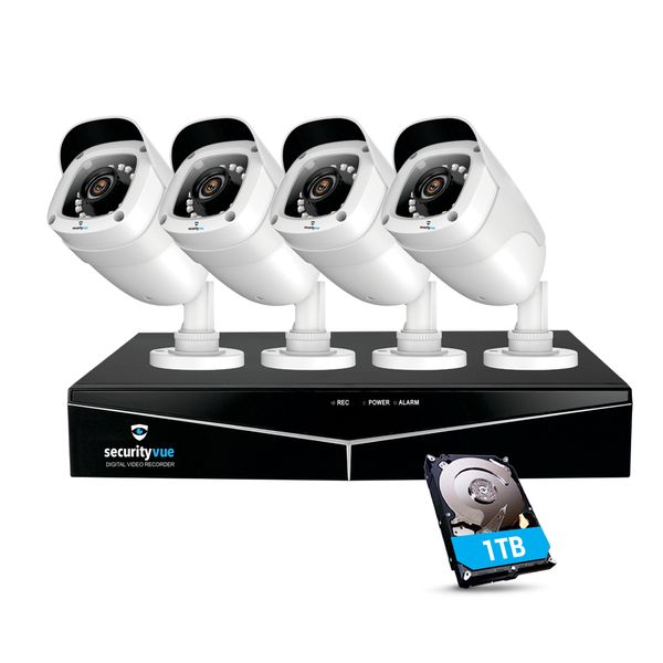Securityvue Smarthome Professional HD CCTV Security System 8Channel Digital