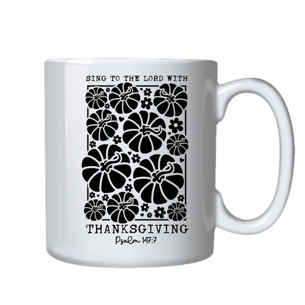 Sing to the lord Christian Theme Birthday Christmas Gift Cup Mug 402