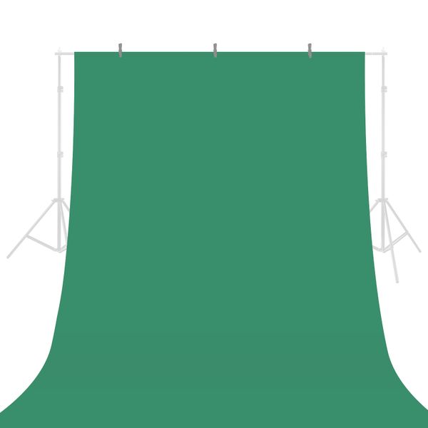2x1.6m Green Photography Background Non-Woven Fabric