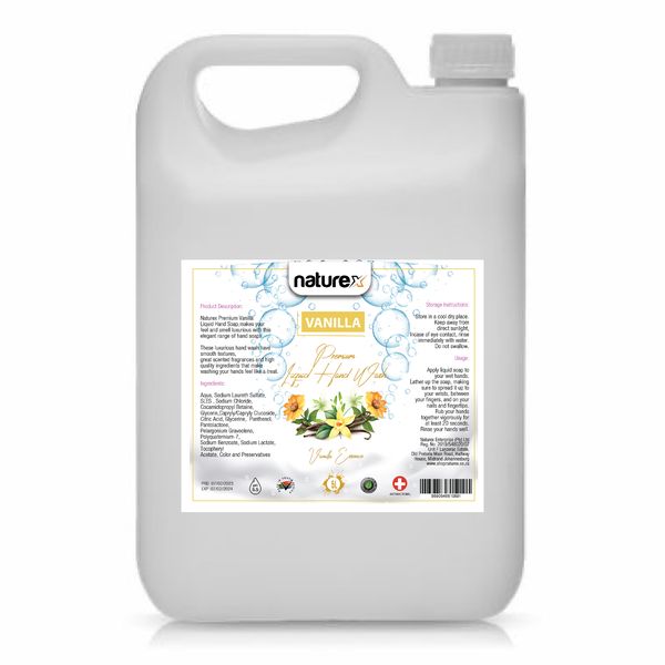 Naturex Antibacterial Hand Wash Vanilla 5L