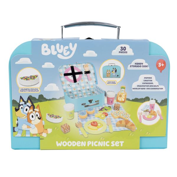 Bluey Wooden Picnic Set