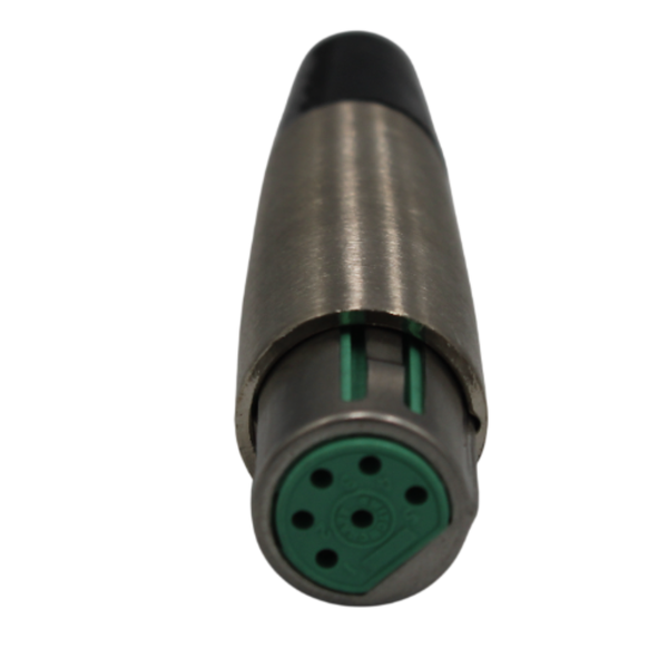 XLR-AA6F 6-Pin Heavy-Duty Inline Female XLR Cable Connector