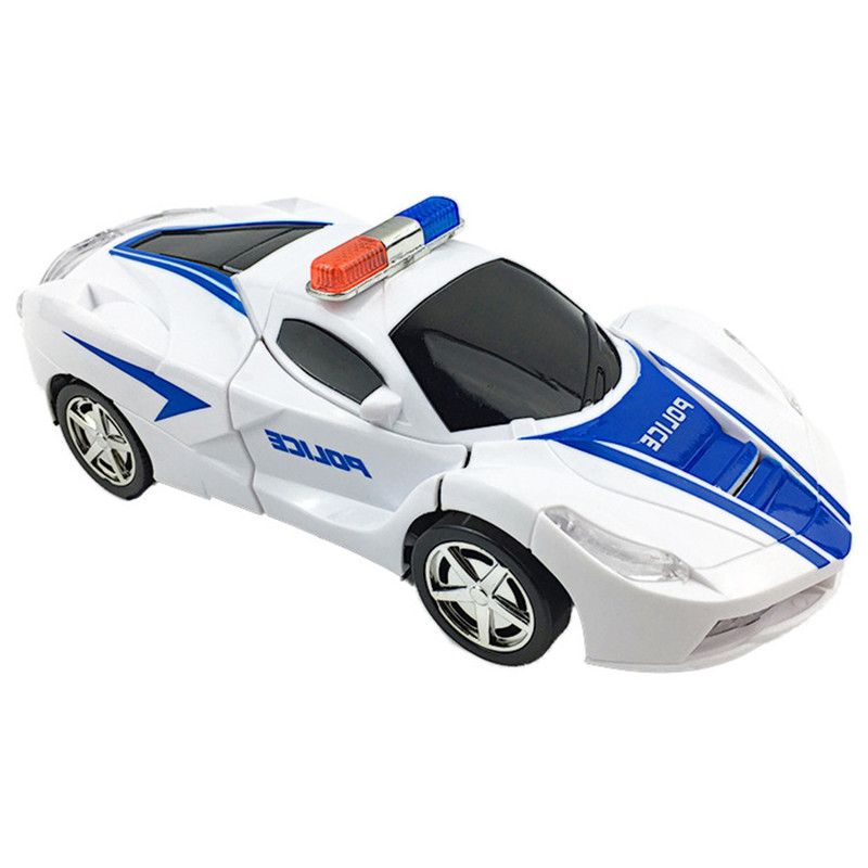 robot police car 2 in 1