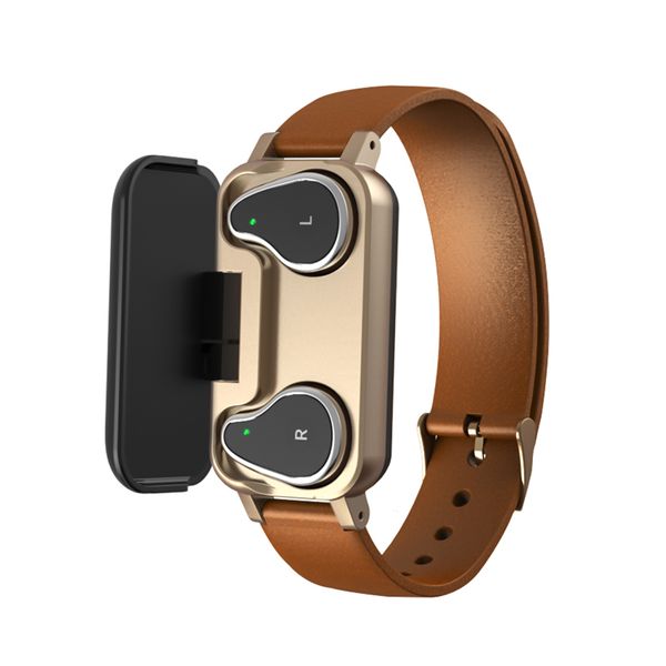 Health Monitor Bracelet: Brown