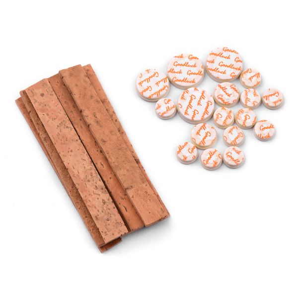 Clarinet Cork &amp; Pad Set, 10 Cork + 17 Pads
