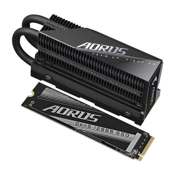 Gigabyte AORUS 12000 1TB PCIe 5.0 NVMe M.2 2280 SSD with Heatsink