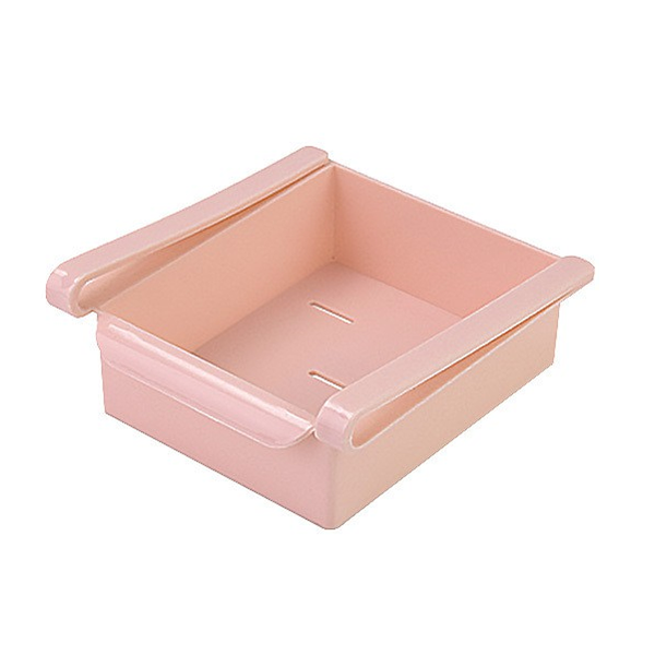 Multipurpose Fridge Under Shelf Storage Container - White