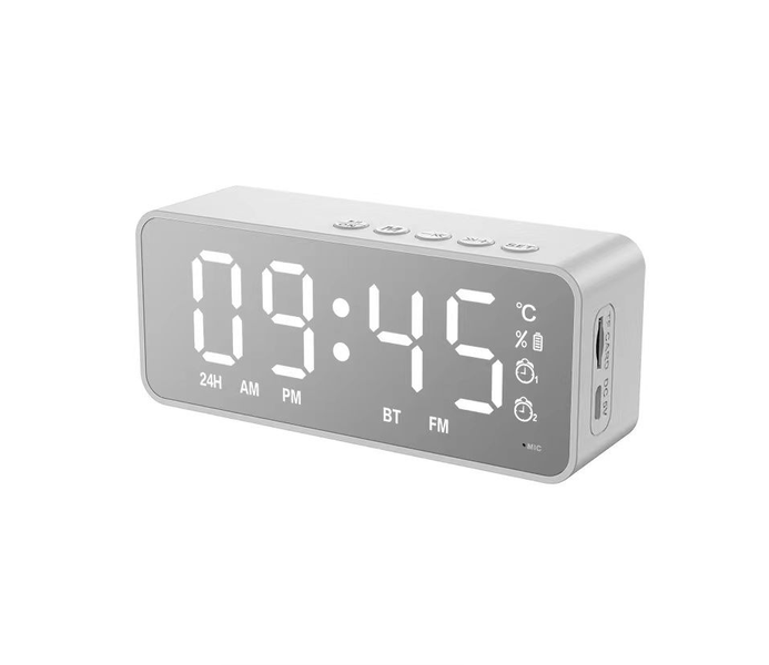 Smart wireless Bluetooth clock speaker