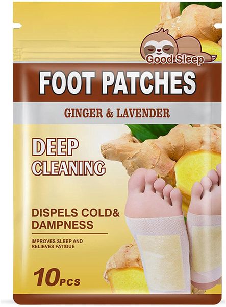 Deep Cleaning Ginger and Lavender Detox Patches for Stress Relief
