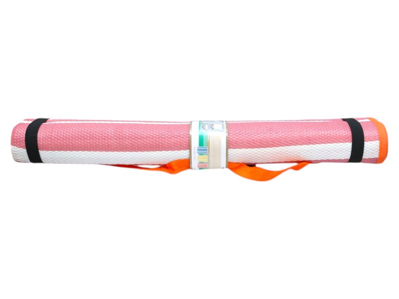 Beach Matt Striped Oblong