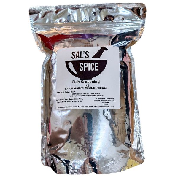 Sal's Spice Fish Seasoning - 1kg