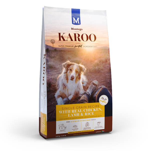 Montego Karoo - Senior Dog Food Chicken &amp; Lamb
