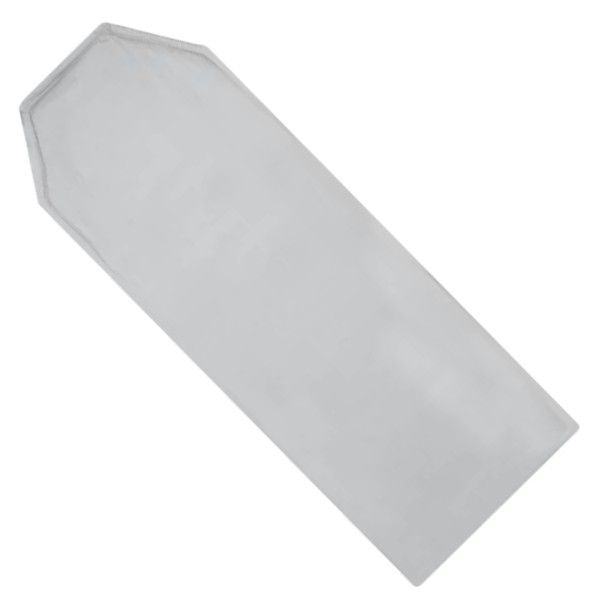 Easy Fit Heat Reflective Ironing Board Cover Plain Grey 110cm x 43cm