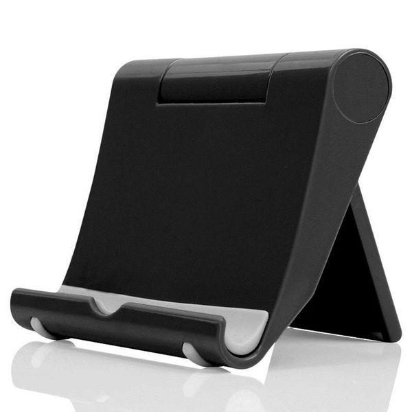 Folding Desk Phone Holder - Adjustable, Lightweight for Phones/Tablets