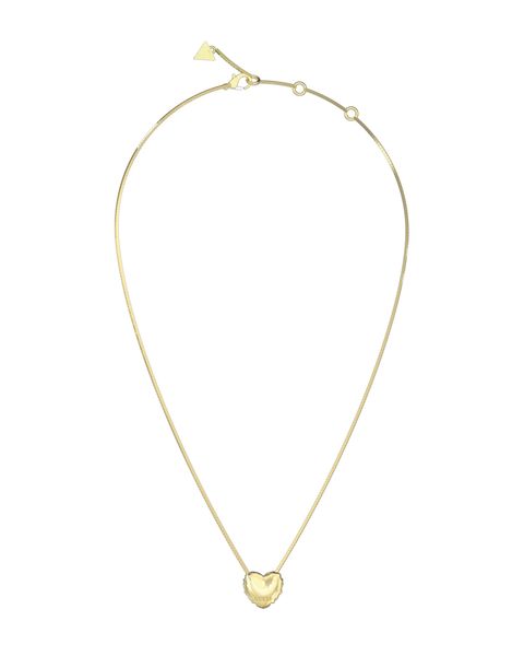 Guess Jewellery ''Iconique'' Gold 16-18" ''Modern Heart'' Ladies Necklace