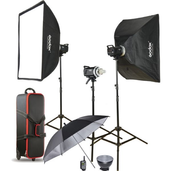 Godox MS 300-D 3 x 300 watt Studio Lights Kit