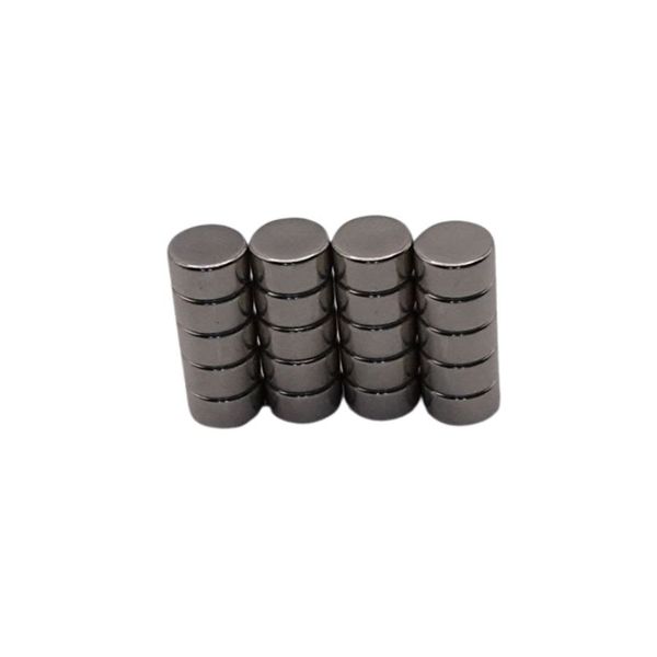 10x5mm N38 Ni Neodymium Discs Magnets
