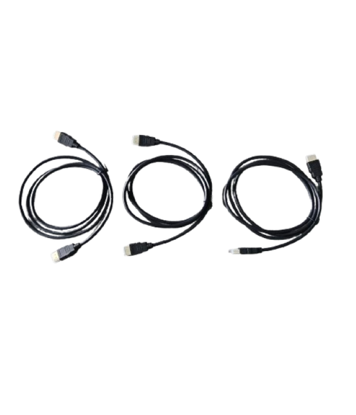 3 Pack High quality HDMI gold plated male to male high speed cable 1.5m