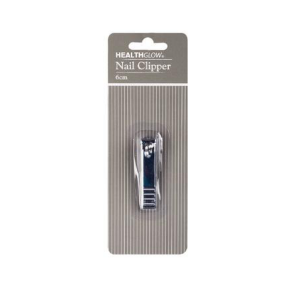 Healthglow Beauty- Silver Nail Clipper 6cm (Set Of 2)