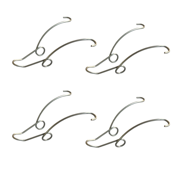 Ammo Box Clips (4 Pack) - Heavy-Duty Stainless Spring Steel Clips