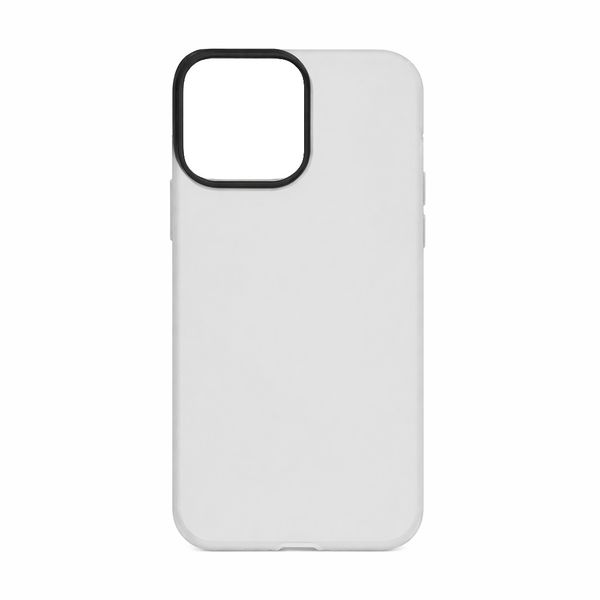 Minimalist Silicone Phone Case - Pure White - Compatible With iPhone