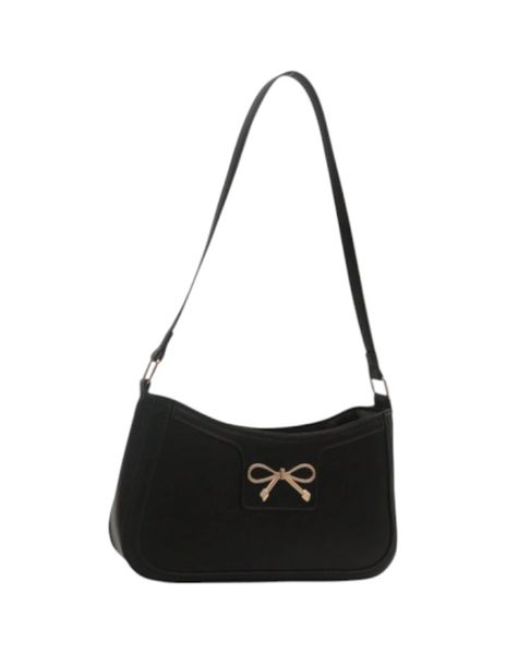 Elegant Crescent-Shaped Underarm Shoulder Bag