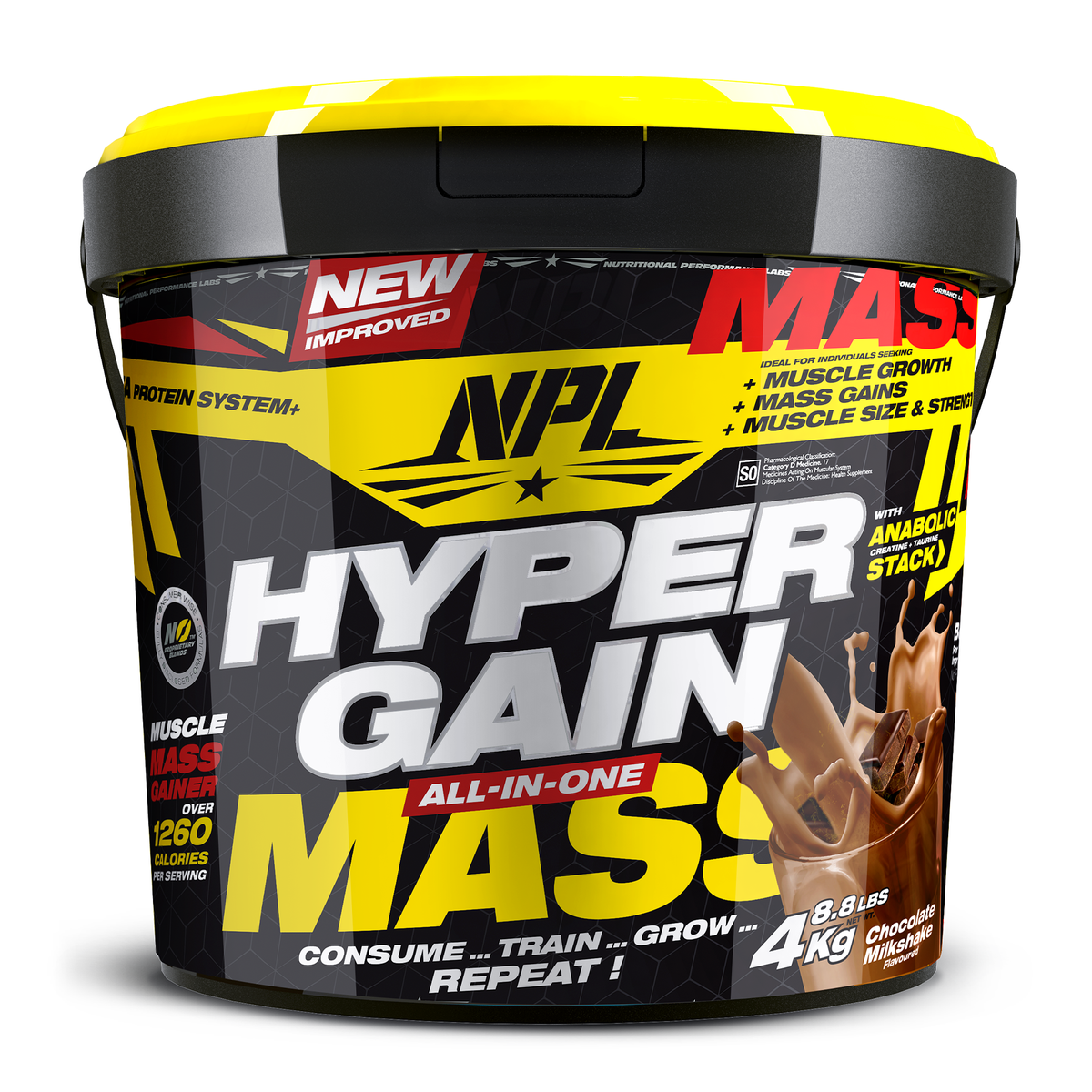 NPL Hyper Gain, Chocolate 4kg Shop Today. Get it Tomorrow!