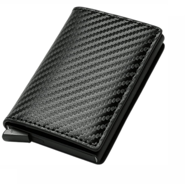 TISKO RFID Blocking Anti-theft Credit Card Holder Wallet for Men PU Leather