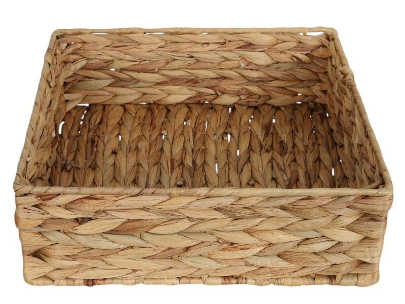 George &amp; Mason - Seagrass Square Storage Basket - 29cm