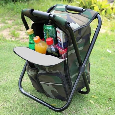 Camping Stool Chair 3 in 1 Backpack, Cooler and Stool, Shop Today. Get it  Tomorrow!