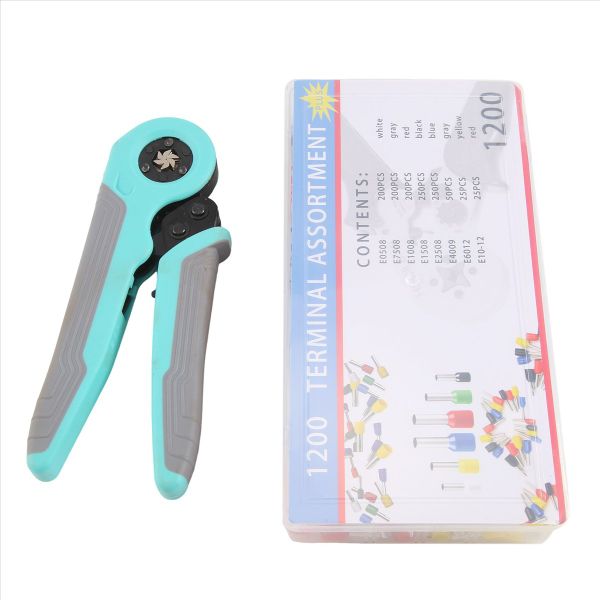 Ferrule Crimping Tool Tubular / Pin Terminal Compatible with Universal