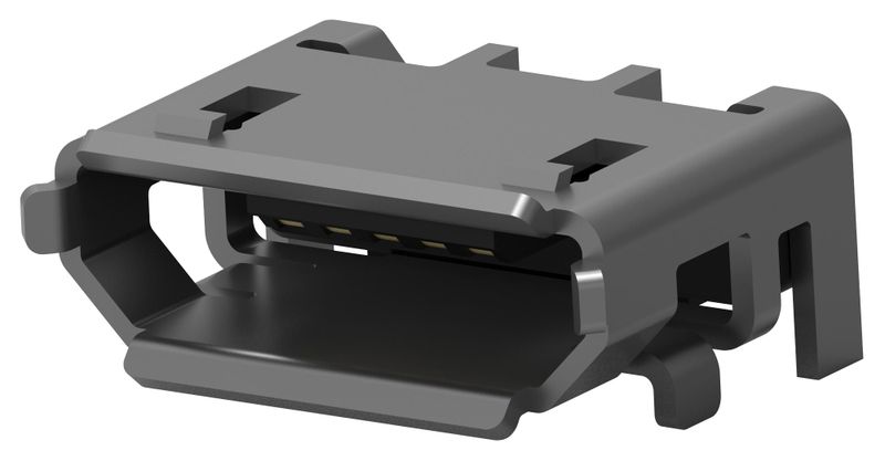 TE Connectivity (2040002-1) USB Connector, Micro USB Type B, USB 2.0