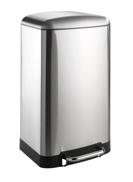 Wenko - Pedal Bin 30L - Studio Range - Easy-Close - Stainless Steel