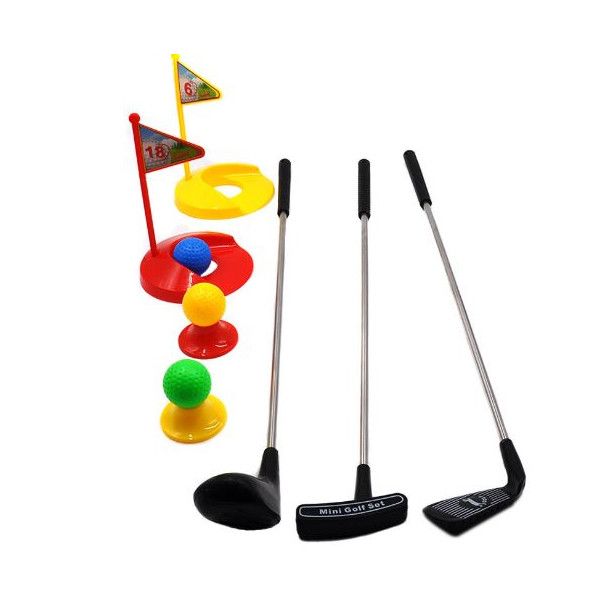 Olive Tree - 12 Pcs Kids Plastic Golf Set
