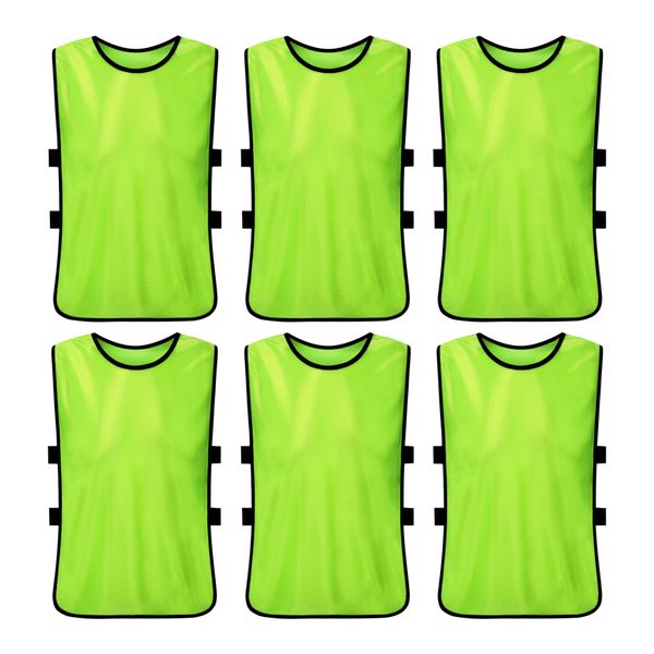 6 Pack Football Basketball Training Vest Confrontation Suit Training Vest