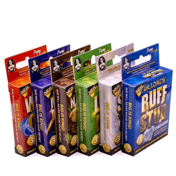 Dr. Long's Condom Variety Pack - Six Types!
