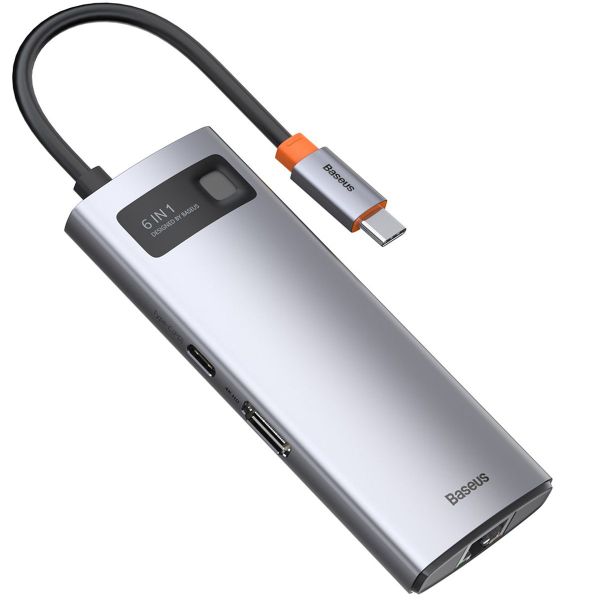 6 in 1 Multifunctional Type C Hub Docking Station