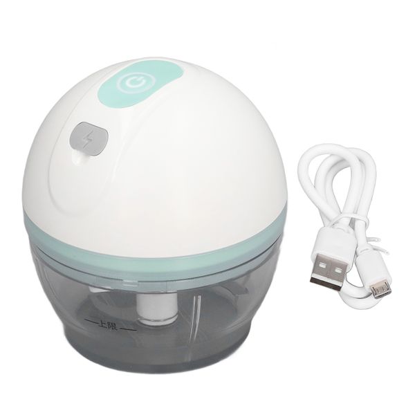 Garlic Chopper Electric 2 Blade 150ml Capacity Cordless Grinder Mincer