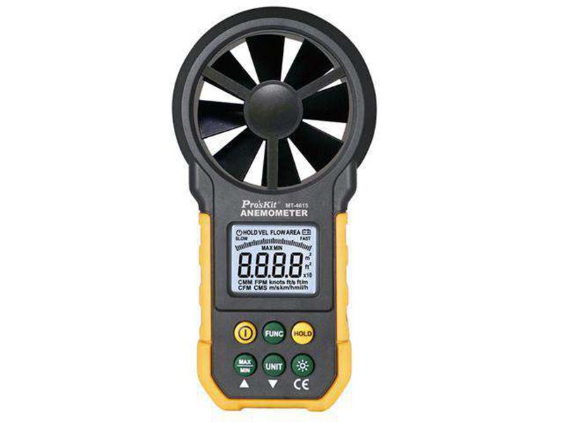9V LCD Backlight Anemometer