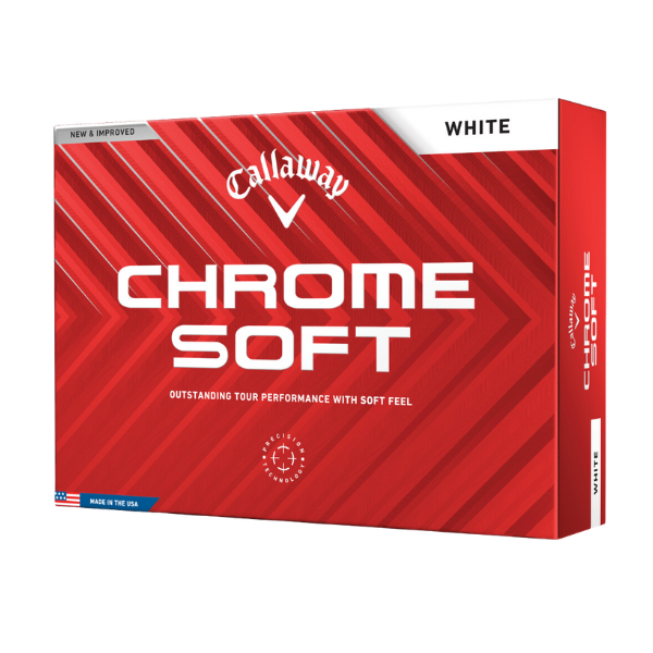 Callaway Chrome Soft Men's Golf Ball Dozen