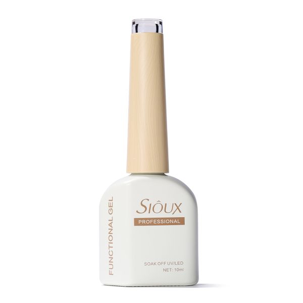 Sioux Nail Tip Adhesive Gel - Strong HEMA-Free UV/LED Nail Glue