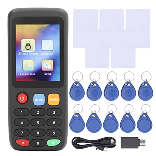 X7 NFC Card Reader, Smart Card RFID Copier ID IC Color Screen Set 3