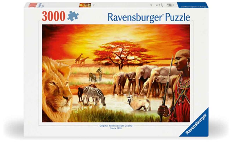 Ravensburger Puzzle Stolzer Massai - 3000 Piece