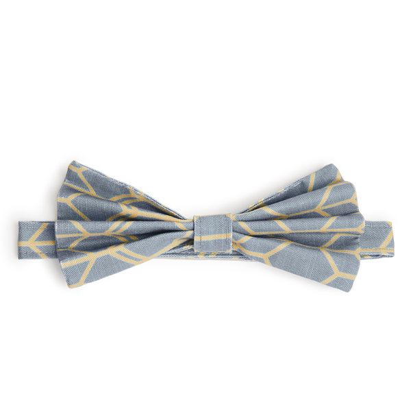 Wiggle Geo Print Bow Tie