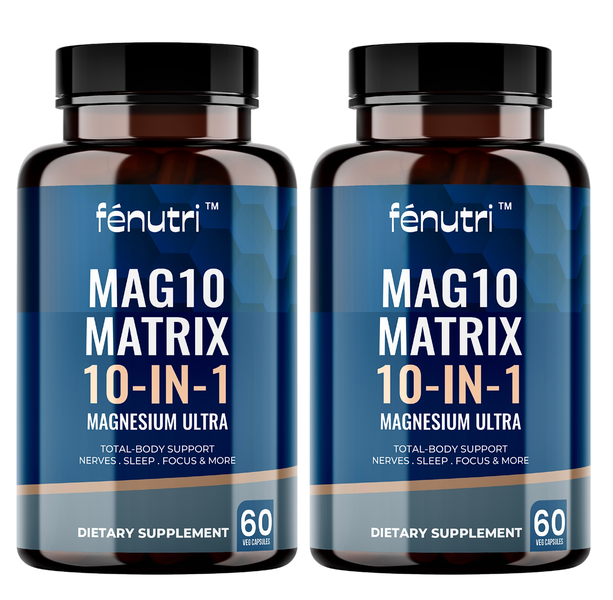 Fenutri - Magnesium Complex, 10-IN-1 Mag10 Matrix, Value Pack - 120s